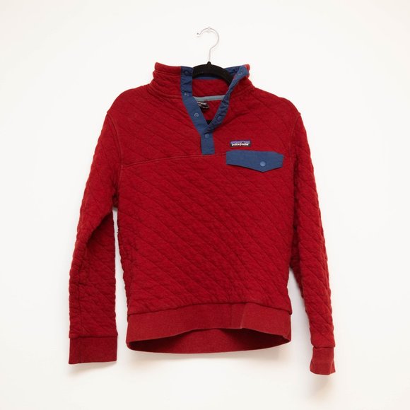 Patagonia Sweaters - Patagonia Organic Cotton Quilt Snap-T